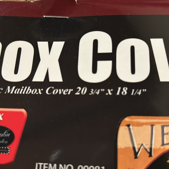 Folksy Hen magnetic mailbox cover - Picture 8 of 8